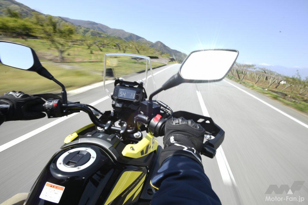 「Vストローム250 ABS　1000kmガチ試乗2／3｜コイツは、スルメのようなバイクである。」の6枚目の画像