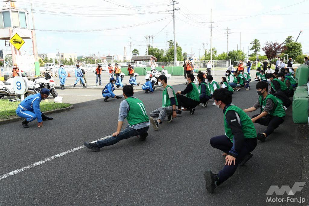 「高校生がバイクに安全に乗るために！『令和3年度　高校生の自動二輪者等の交通安全講習』が埼玉県和光市のレインボーモータースクールで開催」の5枚目の画像