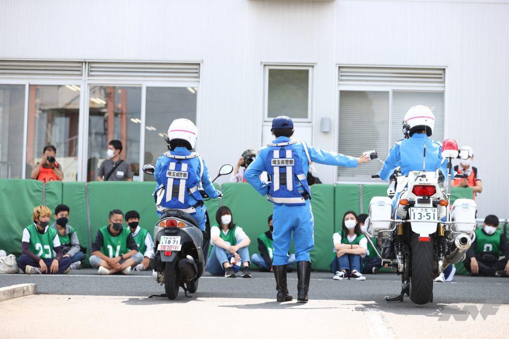 「高校生がバイクに安全に乗るために！『令和3年度　高校生の自動二輪者等の交通安全講習』が埼玉県和光市のレインボーモータースクールで開催」の6枚目の画像