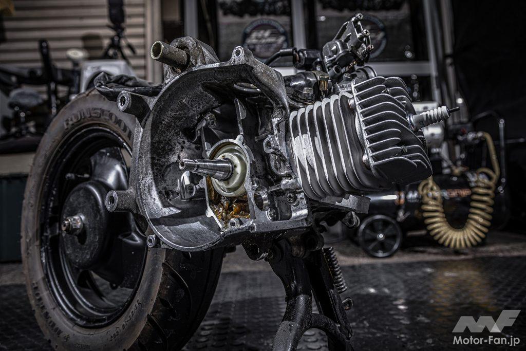 走行距離kmのエンジンはボロボロ ２ストスクーターにボアアップキットを組んでみた 楽しいアプリオ11 Motor Fan Bikes モーターファンバイクス