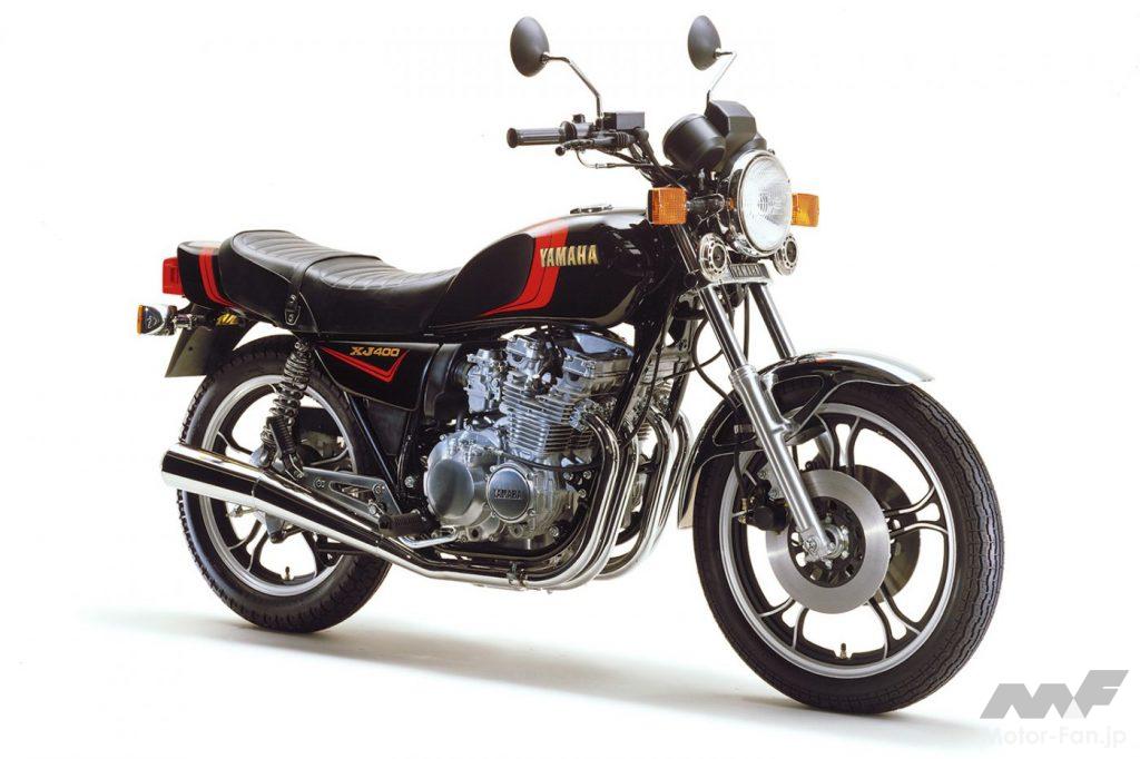 アオシマから発売 名車 Xj400の完成品1 12プラモデル ヤマハ初のdohc4気筒400cc Motor Fan Bikes モーターファンバイクス