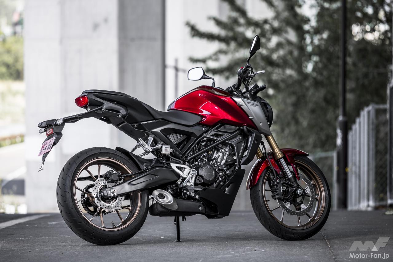 ホンダ Cb125r試乗 125ccらしからぬ本格派 エンジンが刺激的なスーパー原付二種です 画像ギャラリー 6枚目 全枚 Motor Fan Bikes モーターファンバイクス