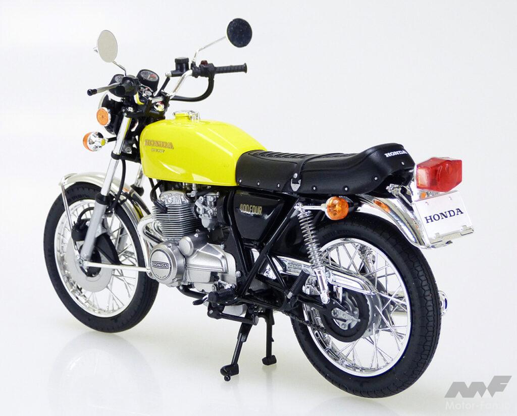 ヨンフォアの398cc版 ホンダcb400four の1 12プラモデル登場 Motor Fan Bikes モーターファンバイクス