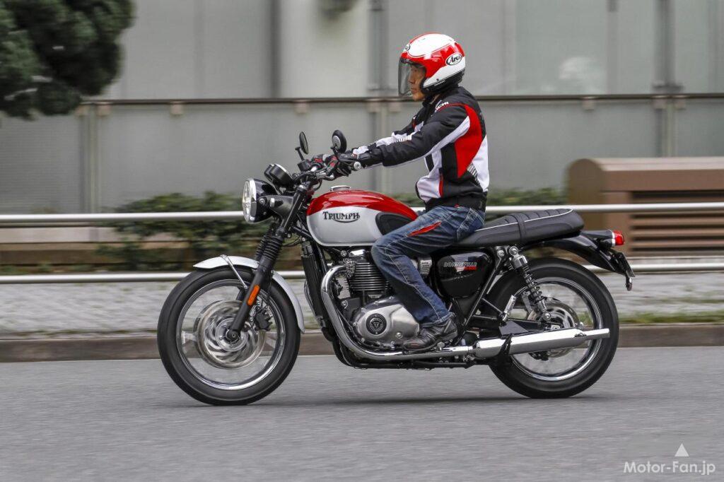 「1200ccの底力が逞しい。英国スポーツバイク、トライアンフ・T120 Bud Ekins試乗」の10枚目の画像