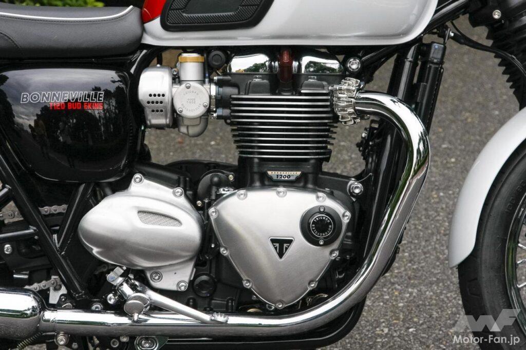 「1200ccの底力が逞しい。英国スポーツバイク、トライアンフ・T120 Bud Ekins試乗」の17枚目の画像