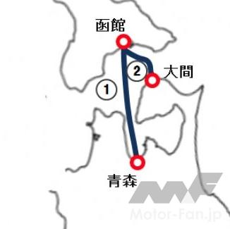 「【愛車で北海道ツーリングの手引き】東京圏住まいのベストなフェリー航路を考える。」の7枚目の画像