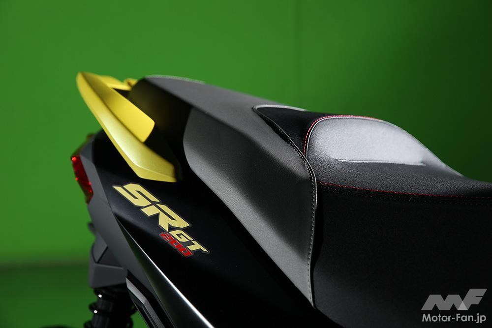 「SR GT 200/125｜アプリリアがカラフルな新型スクーターを発表！ 排気量は174cc＆125cc【EICMA 2021】」の28枚目の画像