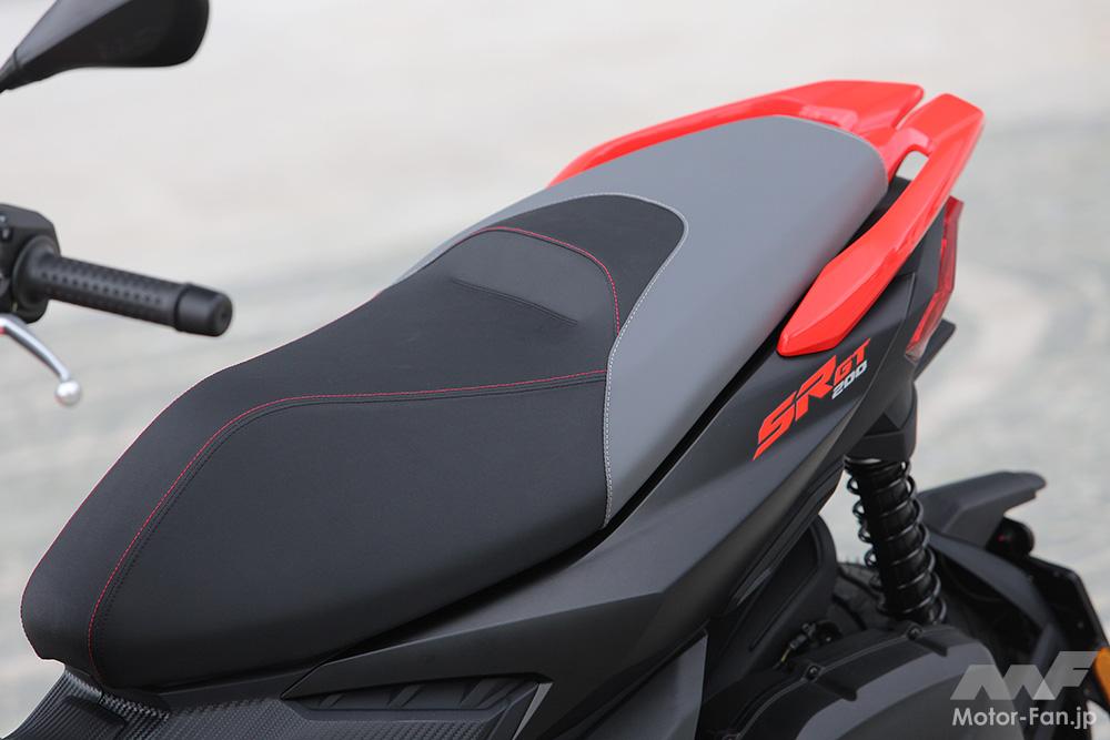 「SR GT 200/125｜アプリリアがカラフルな新型スクーターを発表！ 排気量は174cc＆125cc【EICMA 2021】」の50枚目の画像