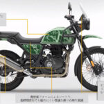 「空冷411cc｜オン/オフ行ける、ロイヤルエンフィールドの新型モデル「ヒマラヤ」、日本発売決定！」の1枚目の画像ギャラリーへのリンク