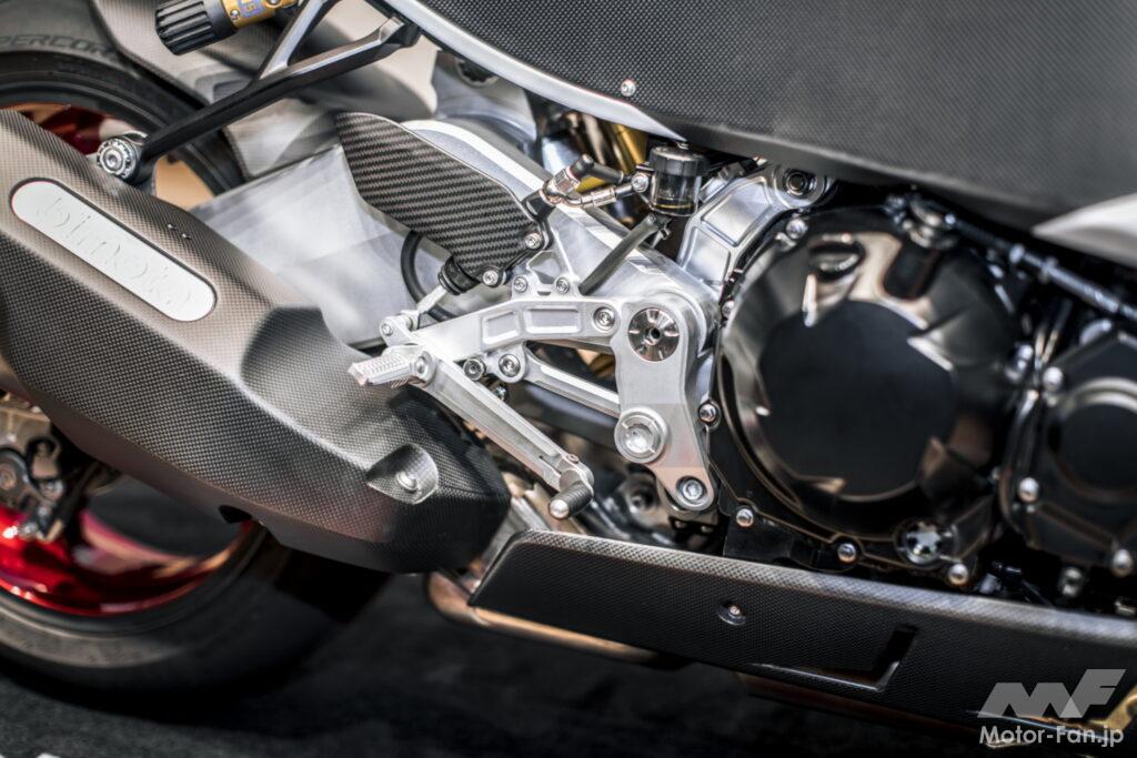 「エンジンはNinja 1000SX、4,378,000円。ビモータの最新モデル「KB4」を解説」の13枚目の画像