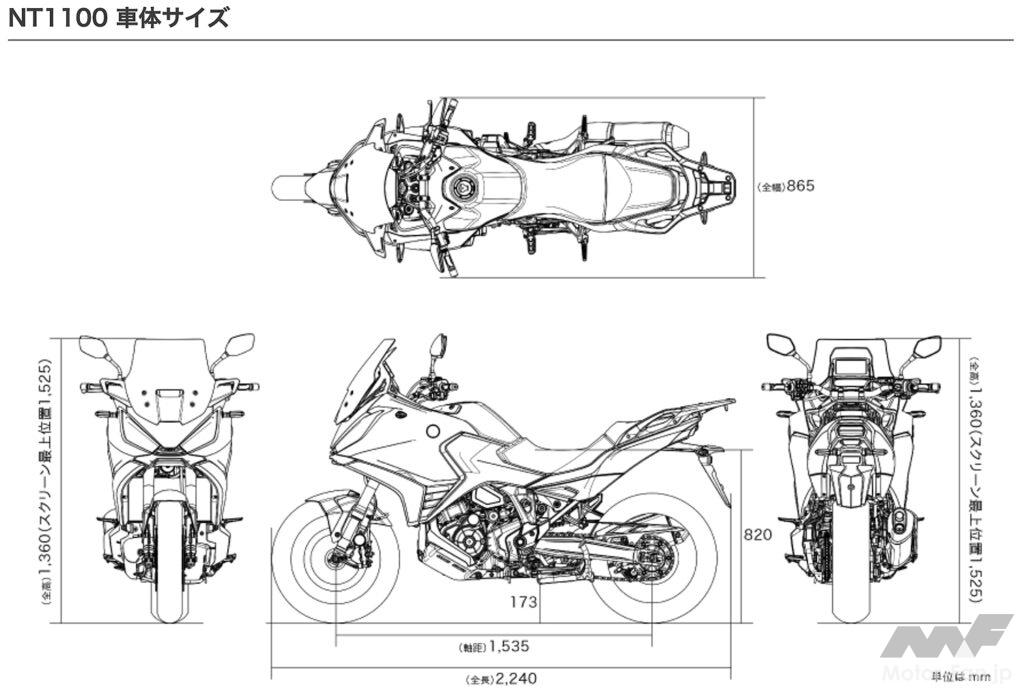 「このツアラーは上品です、乗りやすいです、DCTも秀逸です。｜ホンダNT1100試乗」の2枚目の画像