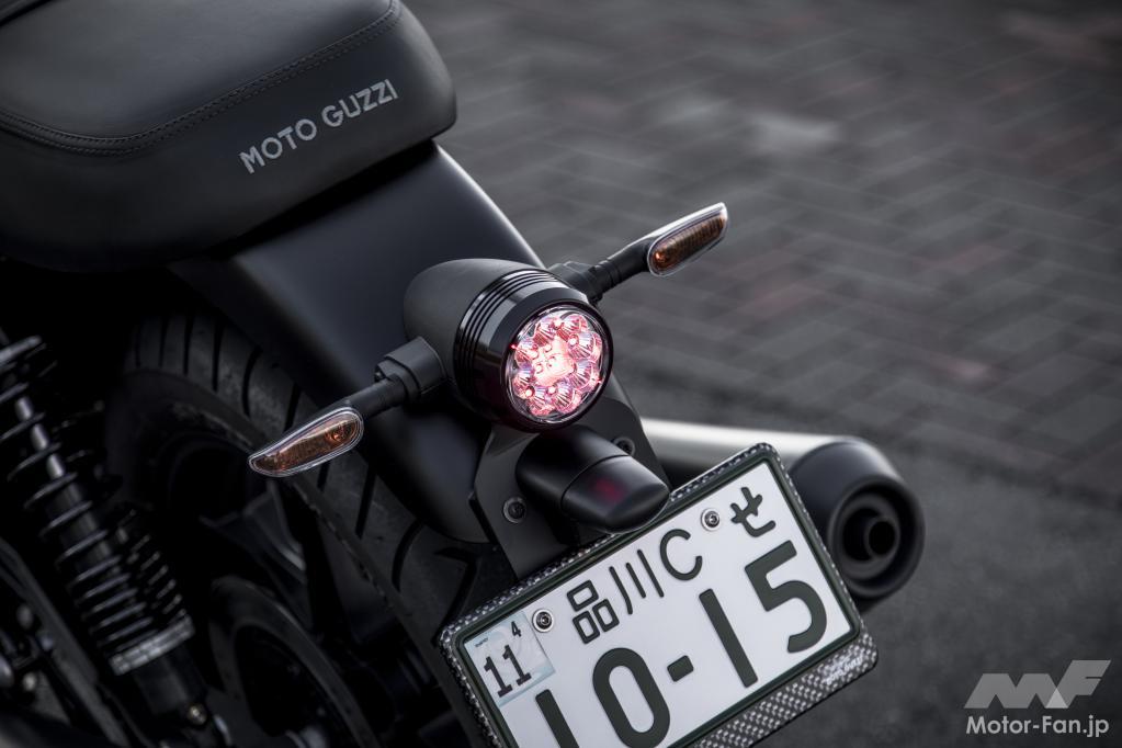 「空冷、縦置き、Vツイン。モトグッツィは往年のバイク好きを唆す存在だ。｜モトグッツィ・V7III STONE Night Pack」の26枚目の画像