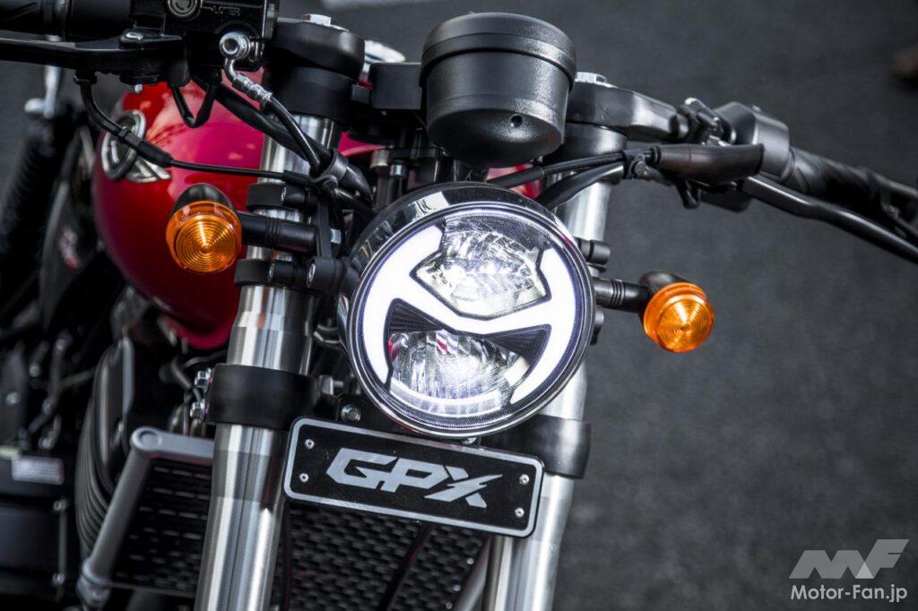 「税込み50万円以下の250ccのミッションバイク。｜GPX レジェンド250ツイン試乗」の12枚目の画像