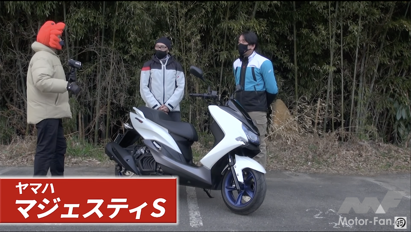 「【動画モトチャンプTV】ホンダPCX VS 150ccスクーター ライバル対決｜乗り比べ編　マジェスティS・NMAX155・ADV150」の13枚目の画像
