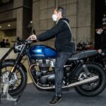 「身長163cmとハーレーダビッドソン、足つきはどうでしょう。｜東京モーターサイクルショーで跨ってみた。」の6枚目の画像ギャラリーへのリンク