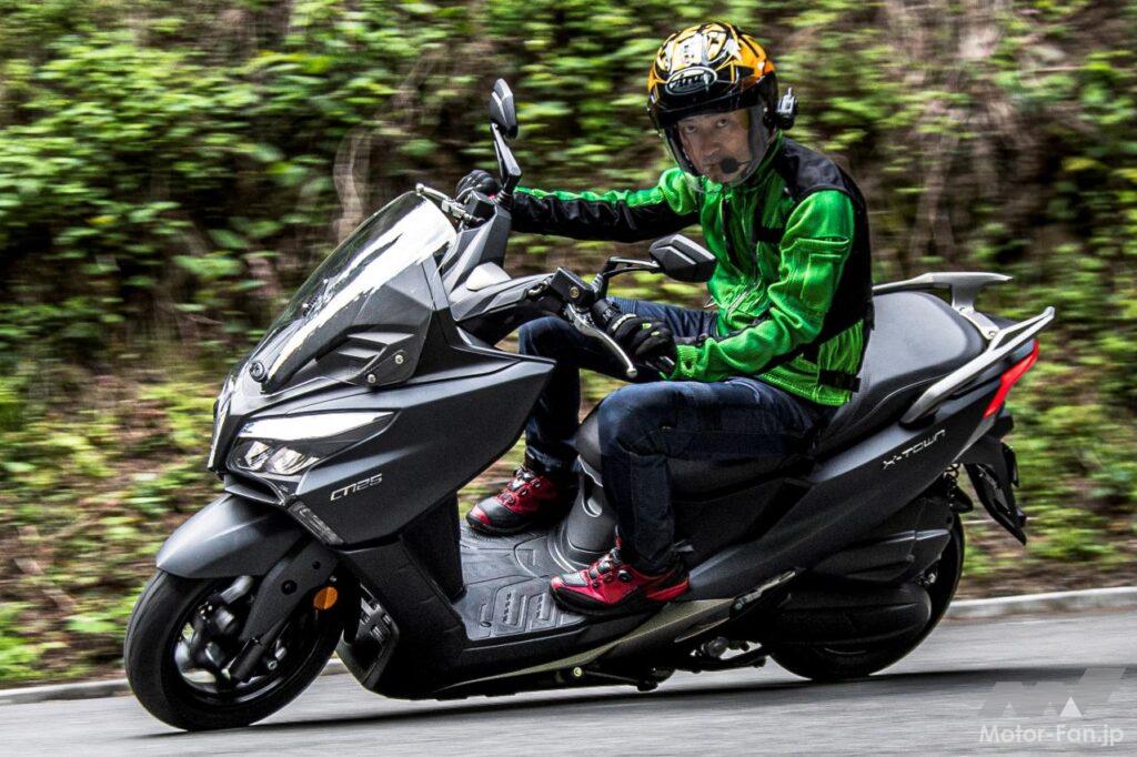 「250ccクラスの車格だから、ゆ〜ったり走れる125ccスクーターです。｜キムコ・XタウンCT125」の1枚目の画像