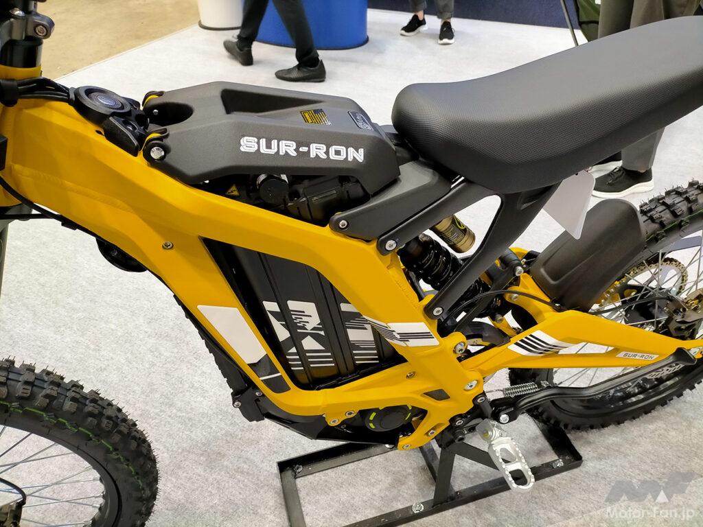「車体重量58kgの軽量＆本格派EVオフロードバイク｜SUR-RON（サーロン）の「Light Beeシリーズ」」の13枚目の画像