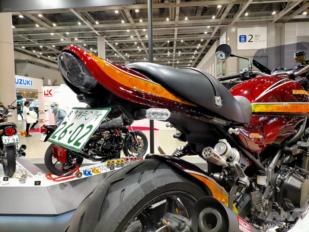 「ARCHI（アーキ）が製作したカワサキZ900RSは本気仕様のZ1B風・赤玉虫カラー」の6枚目の画像