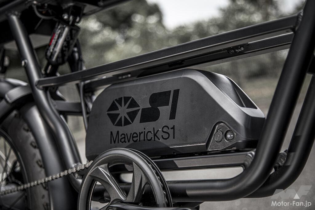 「この自転車系電動バイク、二段階右折不要、二人乗り可、30km/h以上で走れます！｜「マーベリック S1-1000」試乗」の15枚目の画像