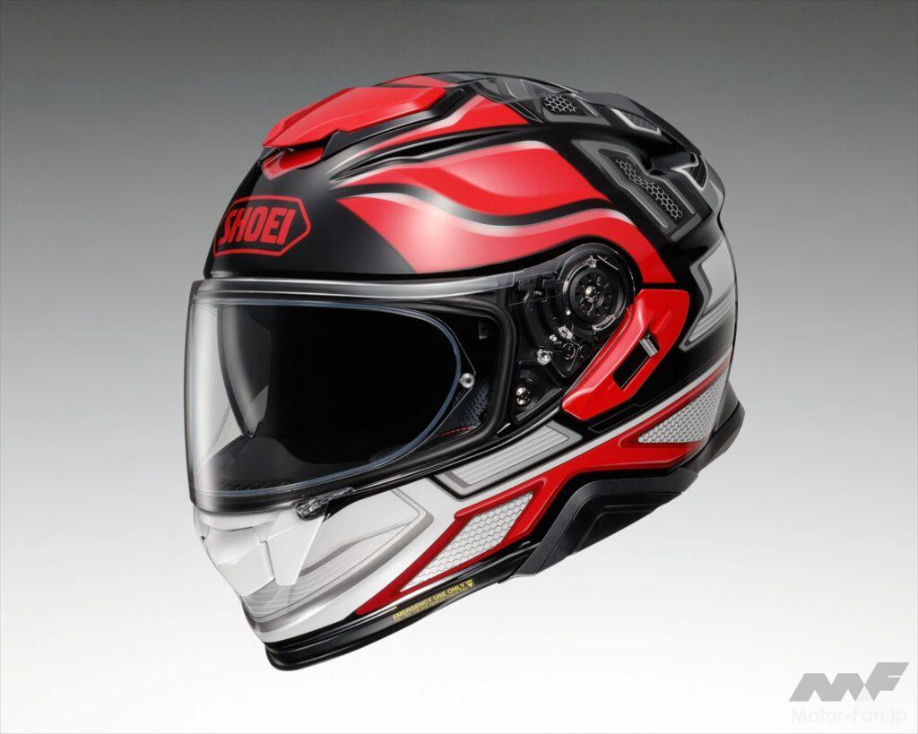 「最旬３Dグラフィック！｜プレミアムツーリングフルフェイス、SHOEI・GT-AirⅡに新柄「NOTCH（ノッチ）」登場」の2枚目の画像