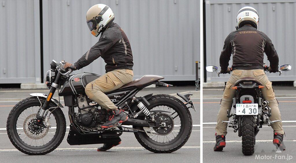 「F.Bモンディアル？どこの国のバイクメーカー？？ 250cc単気筒エンジン搭載のネオ・カフェレーサー、HPS300試乗！」の5枚目の画像