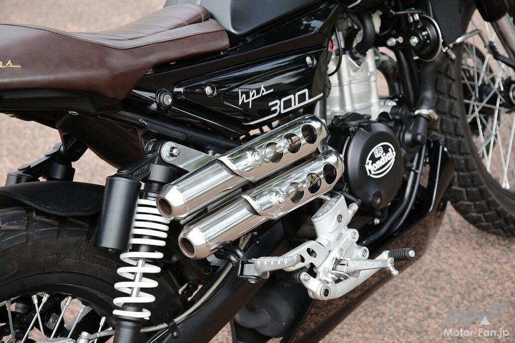 「F.Bモンディアル？どこの国のバイクメーカー？？ 250cc単気筒エンジン搭載のネオ・カフェレーサー、HPS300試乗！」の18枚目の画像