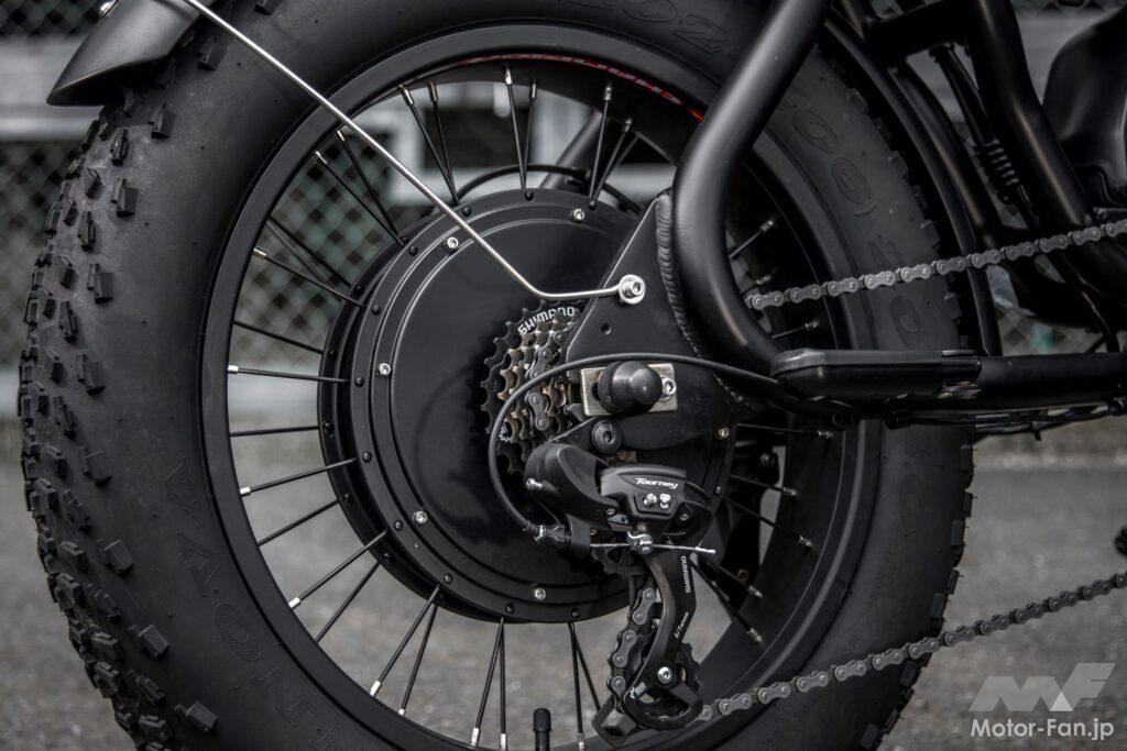 「車重35kgの電動バイク、マーベリックS1-1000RS｜新モーター採用で最高速は55→65km/hに向上！」の10枚目の画像