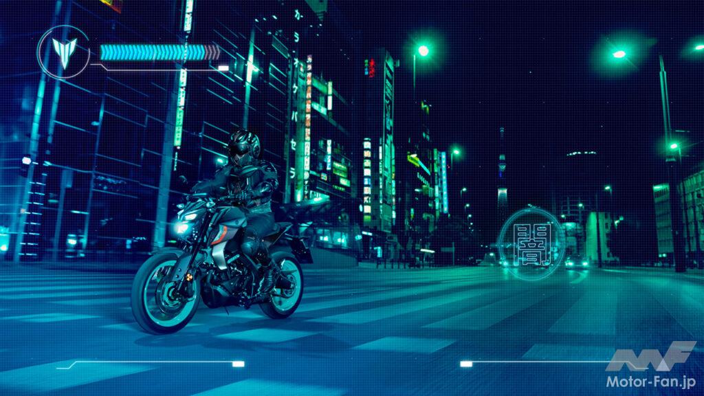 「125ccバイクにも5インチTFTメーターが装備の時代！　ヤマハ、欧州で新型「MT-125」を発表！｜トラコン装備」の19枚目の画像