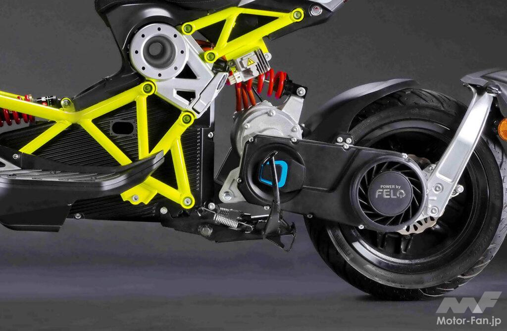 「お次は電動スクーター !?　イタルジェット・ドラッグスターに排気量125cc相当の電動モデルが登場！「# e01 エレクトリック」【EICMA2022】」の4枚目の画像