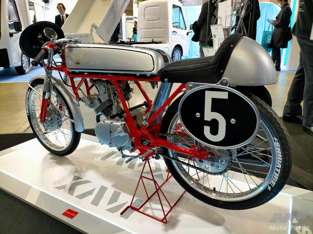 「東京オートサロン会場で見つけたバイクねた｜金属3DプリンターでCR110カブレーシング用エンジン部品を製作【東京オートサロン2023】」の8枚目の画像
