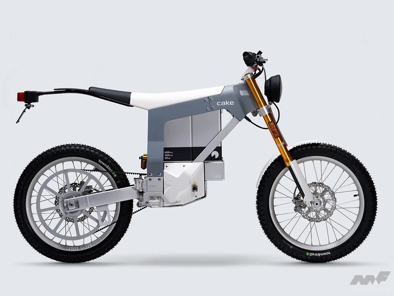 「不思議な形の電動バイク「CAKE」、日本で買えるようになる。｜ゴールドウィンがスウェーデンの電動バイクを2023年春に発売！」の6枚目の画像