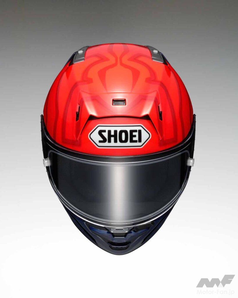 「マルケスのヘルメットはやっぱりカッコいい！　フラッグシップフルフェイス「X-Fifteen（エックス フィフティーン）に新柄「MARQUEZ 7（マルケス 7）」登場」の4枚目の画像