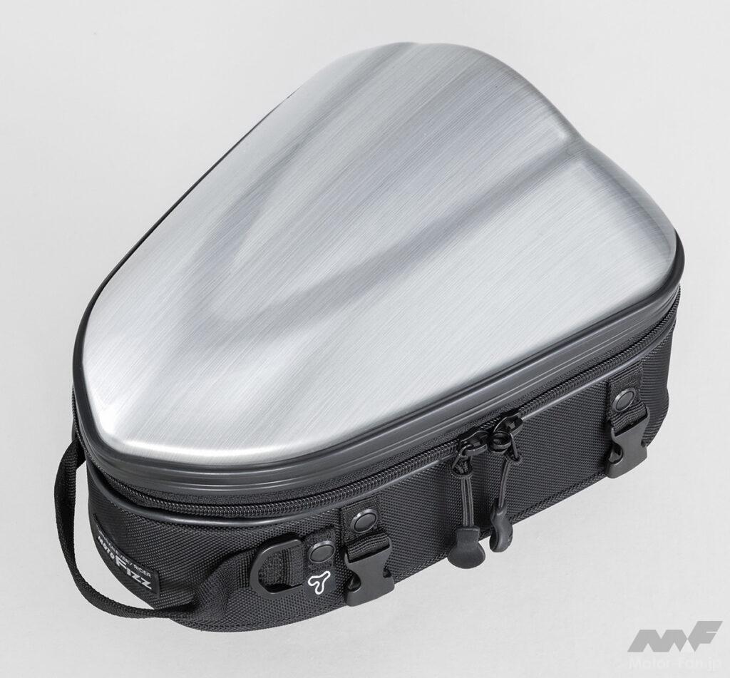 「このシートバッグ、取付ベルトがピロピロ、ピラピラしないのが良い。「Tベルトストッパー」新採用のタナックス・シェルシートバッグ2」の7枚目の画像