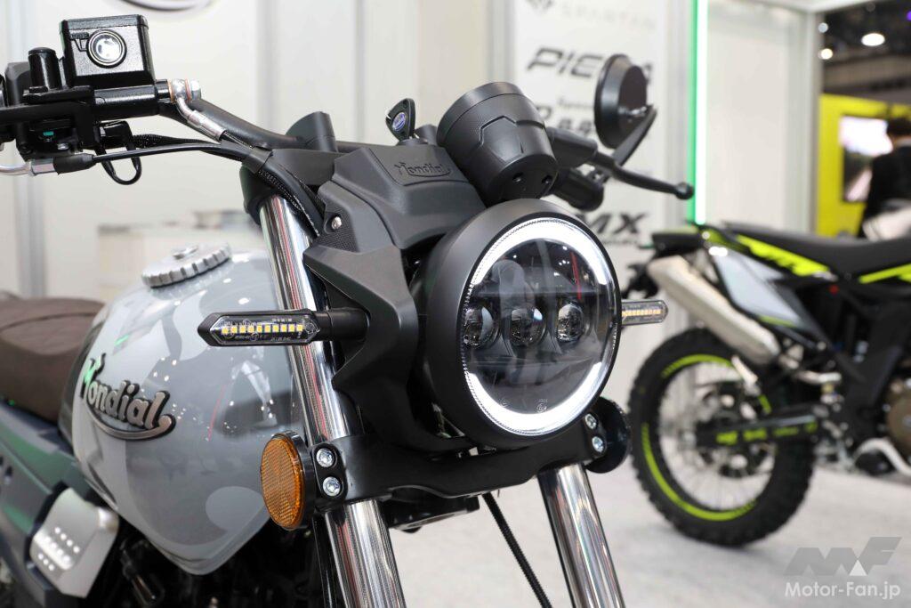 「イタリアの老舗バイクブランドFBモンディアル、日本初公開の125ccがなんだか楽しそうだ。」の7枚目の画像