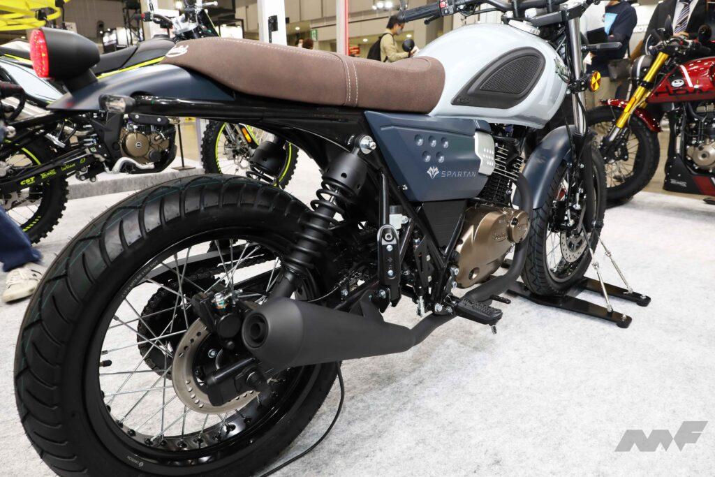 「イタリアの老舗バイクブランドFBモンディアル、日本初公開の125ccがなんだか楽しそうだ。」の8枚目の画像
