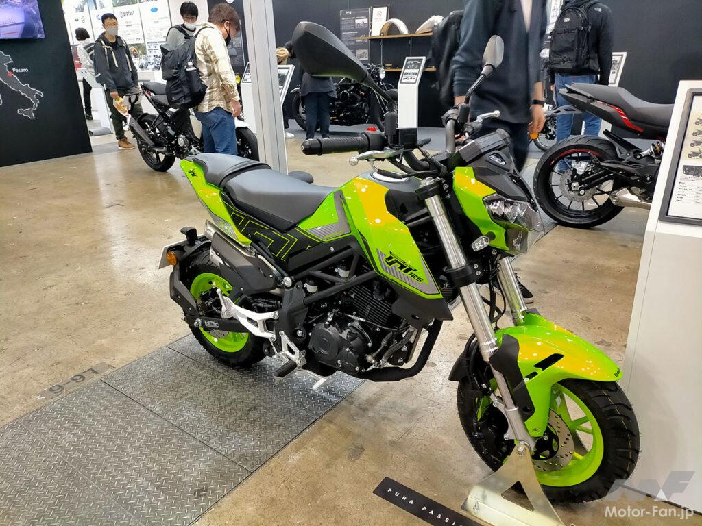 「原付二種市場が激熱です。モータサークルショー会場で見た、最新＆注目125cc、厳選6台｜大阪・東京モーターサイクルショー2023」の1枚目の画像