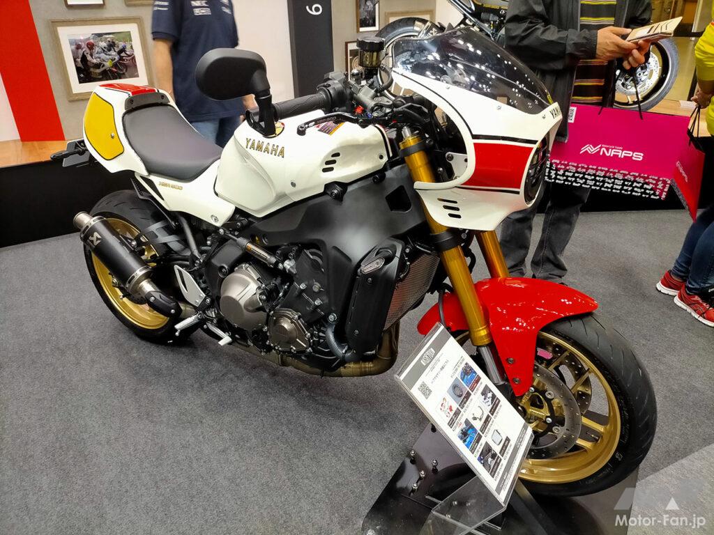 「ショー会場で見つけました！ヤマハXSR900 ABSを激変させるカスタムの好例４台｜大阪・東京モーターサイクルショー2023」の19枚目の画像