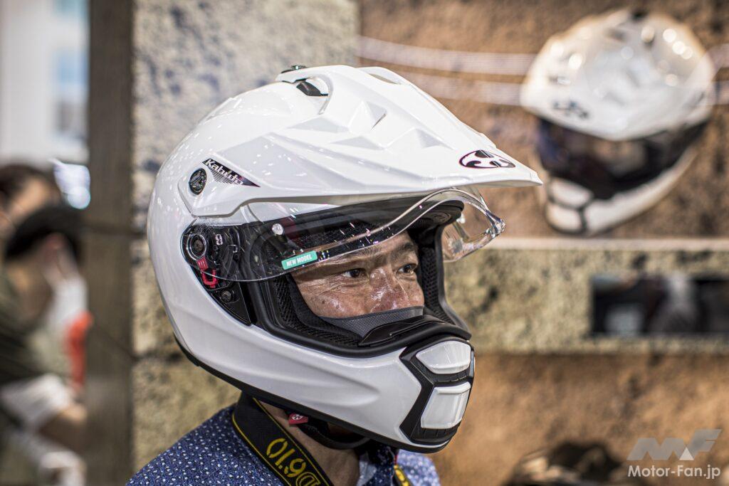 「話題の新ヘルメット、あれこれかぶってみました。｜ アライ・ショウエイ・カブト 大阪・東京モーターサイクルショー2023」の6枚目の画像