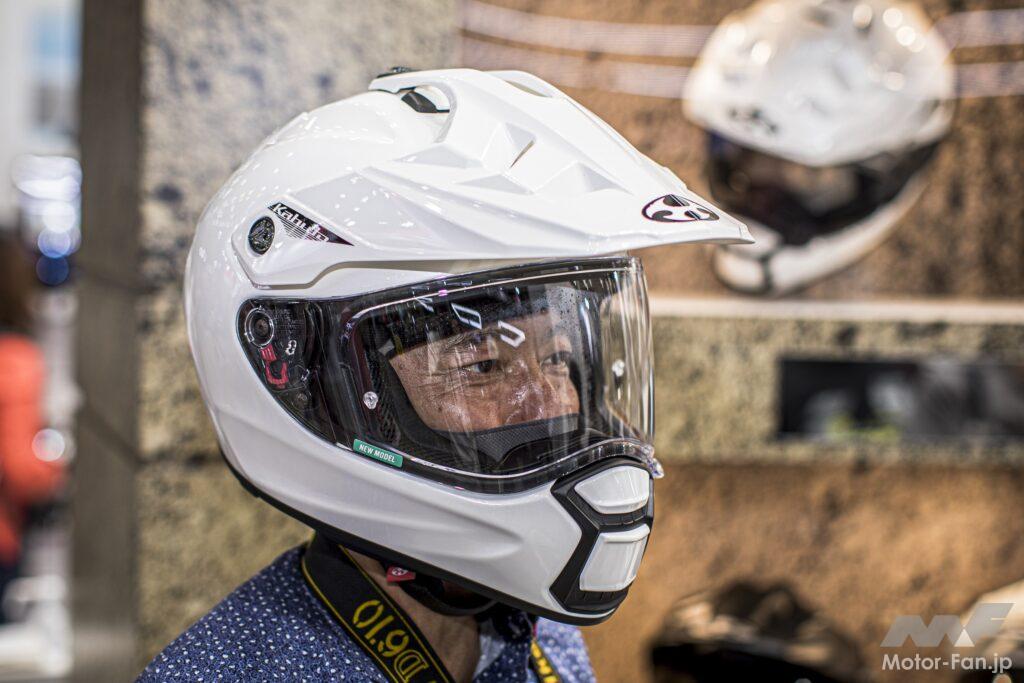 「話題の新ヘルメット、あれこれかぶってみました。｜ アライ・ショウエイ・カブト 大阪・東京モーターサイクルショー2023」の7枚目の画像