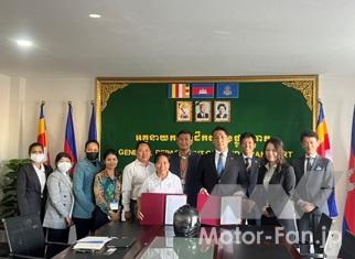 「カンボジアにヘルメット200個を寄付｜『Naps ＋E』 プロジェクト」の2枚目の画像