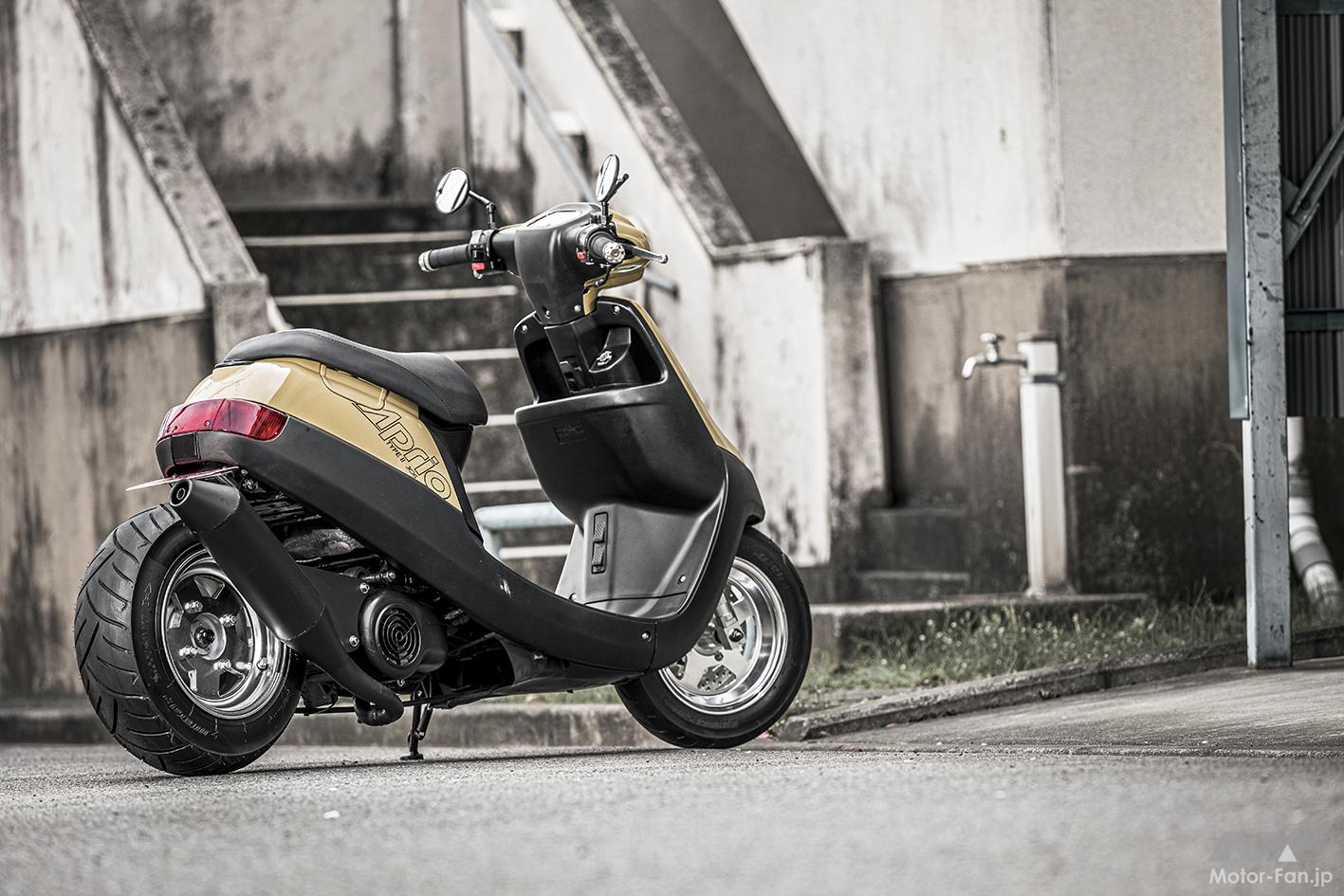 整備済】ヤマハ アプリオ レッド 2st 原付 バイク 50cc スクーター 