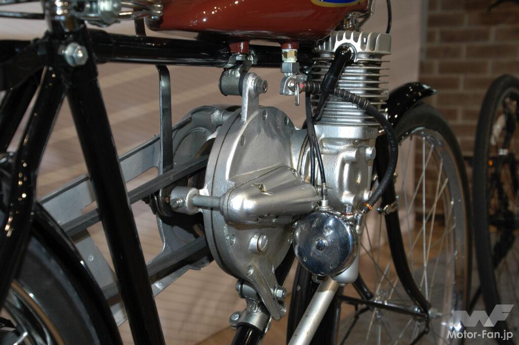 「「ホンダA型」や「カブF型」が電動アシストで復活する？ 戦後日本のモータリゼーションを支えた”バイクモーター”はエンジンから電気モーターへ」の6枚目の画像