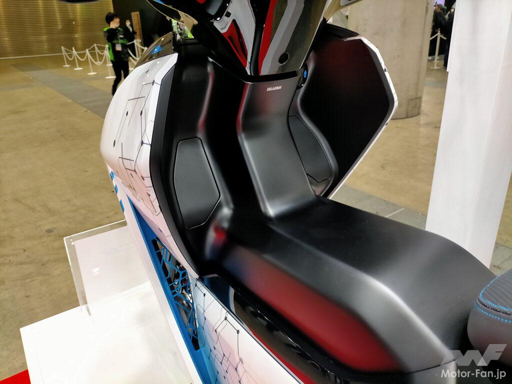 「大手チェーンメーカー「D.I.D」が電動バイクを製作！　外装・フレーム・足周りは独自開発。e-CONCEPT｜大阪・東京モーターサイクルショー2023」の18枚目の画像