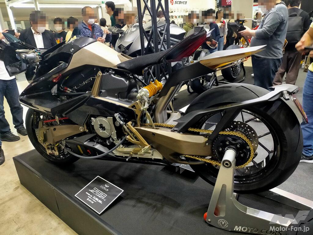 「2288万円のバイク、世界20台限定。イタリアのヴァイルス エイリアン988｜大阪・東京モーターサイクルショー2023」の2枚目の画像