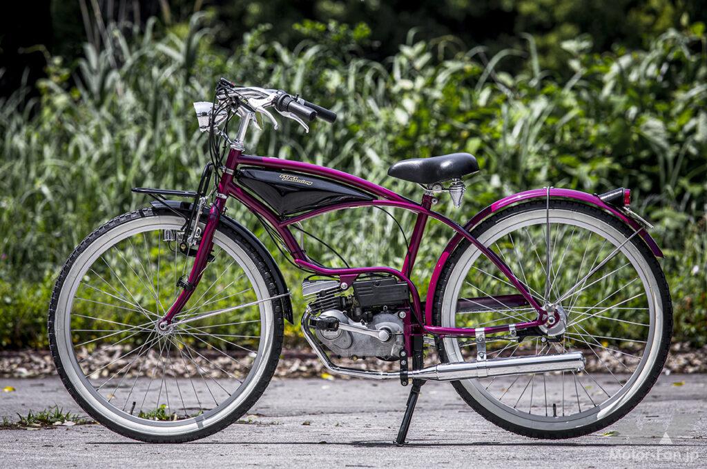 「電動自転車？　いいえ、エンジン付き自転車です。｜26インチビーチクルーザー試乗記｜フキプランニング　FK310 LAⅢ classic」の4枚目の画像
