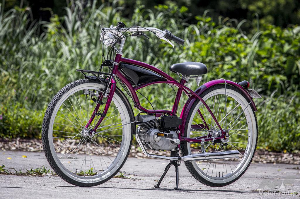 「電動自転車？　いいえ、エンジン付き自転車です。｜26インチビーチクルーザー試乗記｜フキプランニング　FK310 LAⅢ classic」の5枚目の画像
