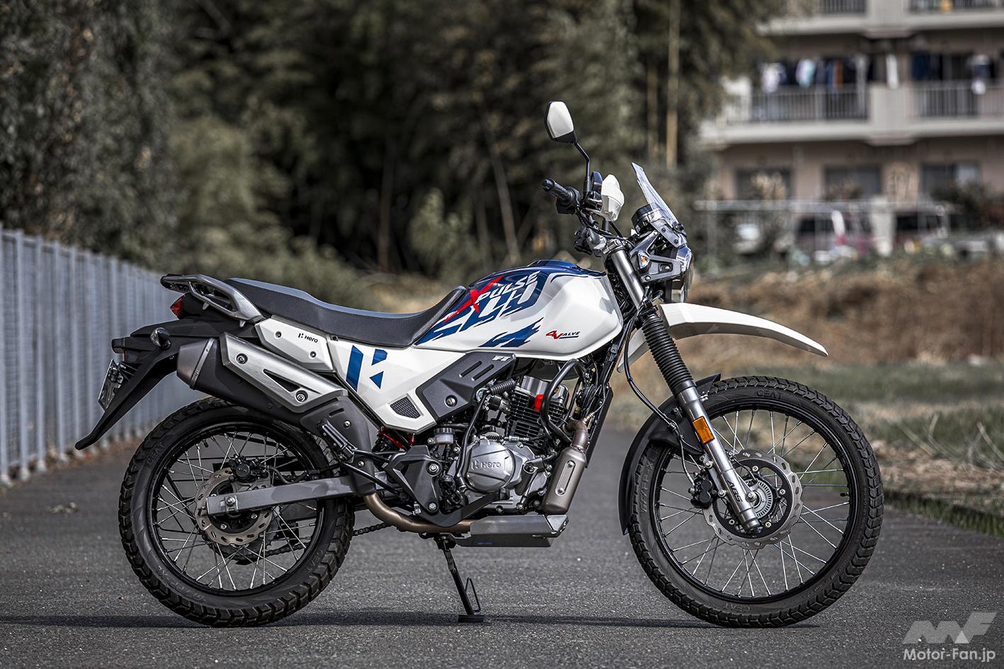 「21インチ、200ccエンジン。インドにもいいアドベンチャーバイクがあるんですね。｜HERO X-PULSE試乗記」の2枚目の画像