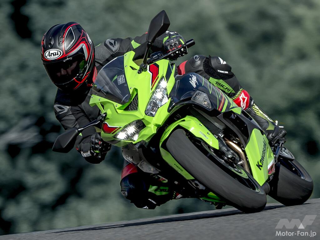 「これは良き400cc！　カワサキの新型４気筒 Ninja ZX-4RR KRT EDITION／Ninja ZX-4R SEを解説【スタイリング・装備編】」の38枚目の画像