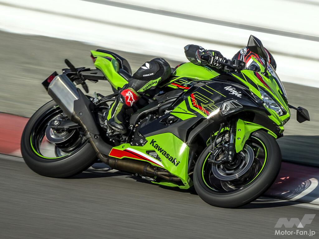 「これは良き400cc！　カワサキの新型４気筒 Ninja ZX-4RR KRT EDITION／Ninja ZX-4R SEを解説【スタイリング・装備編】」の42枚目の画像