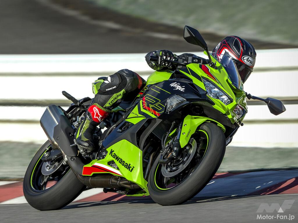 「これは良き400cc！　カワサキの新型４気筒 Ninja ZX-4RR KRT EDITION／Ninja ZX-4R SEを解説【スタイリング・装備編】」の45枚目の画像